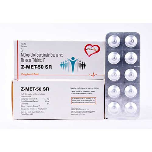 Metoprolol 50mg Tablet